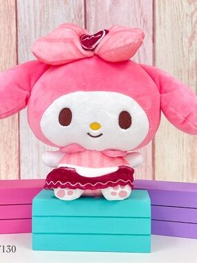 Sanrio Hello Kitty and Friends 8”My Melody Plush Stuffed Animal NWT